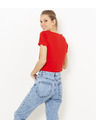 CAMAIEU Rotes Damen-T-Shirt