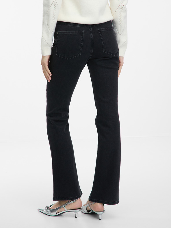 Orsay Schwarze Damen-Bootcut-Jeans ORSAY