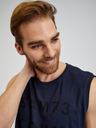 Sam 73 Dunkelblaues Herren-Tank-Top mit SAM 73 Edgar