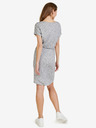 Sam 73 Hellgraues gemustertes Damenkleid SAM 73 Odette