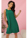 numoco KARINE Kleid mit asymmetrischer Falte