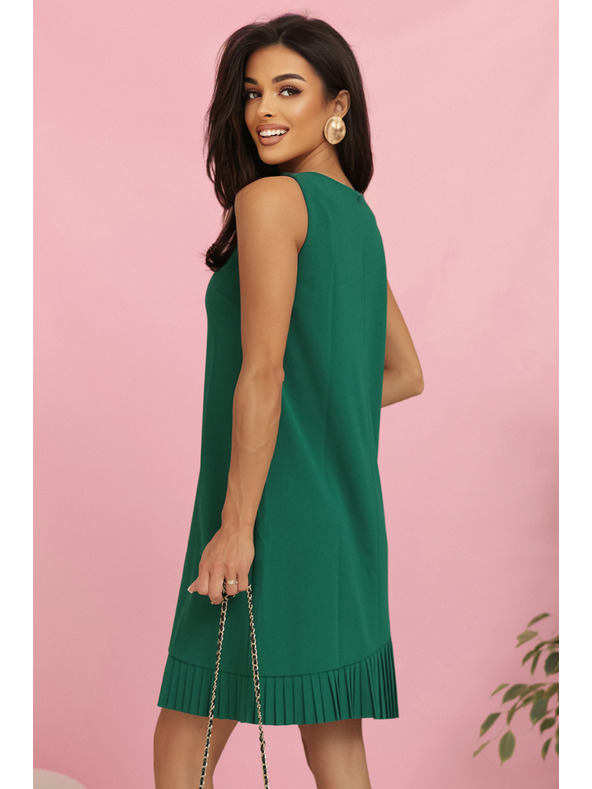 numoco KARINE Kleid mit asymmetrischer Falte