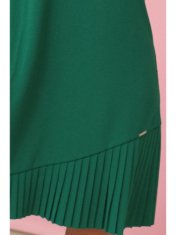 numoco KARINE Kleid mit asymmetrischer Falte