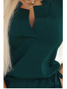 numoco AGATA Kleid mit Kragen und Krawatte