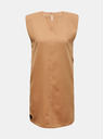 SIMPO Beigefarbenes Damen Simpo Weites Kleid