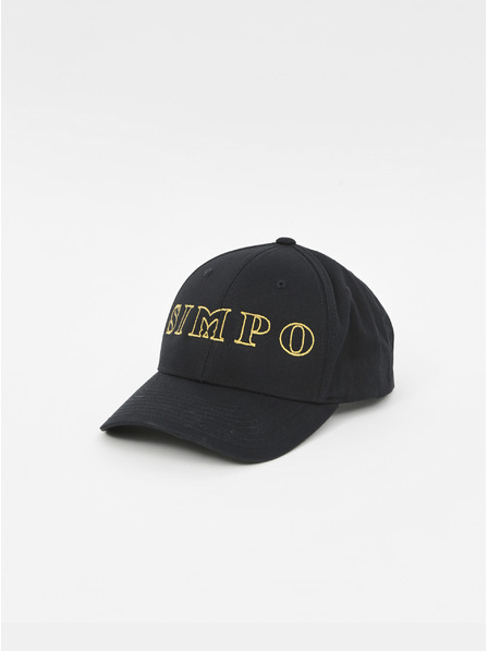 SIMPO Schwarze Unisex-Mütze Simpo Siluet
