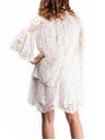 SIMPO Lace Up Kleid