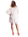 SIMPO Lace Up Kleid