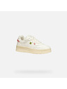 Geox Cremefarbene Geox Lestrella Mädchen Sneaker