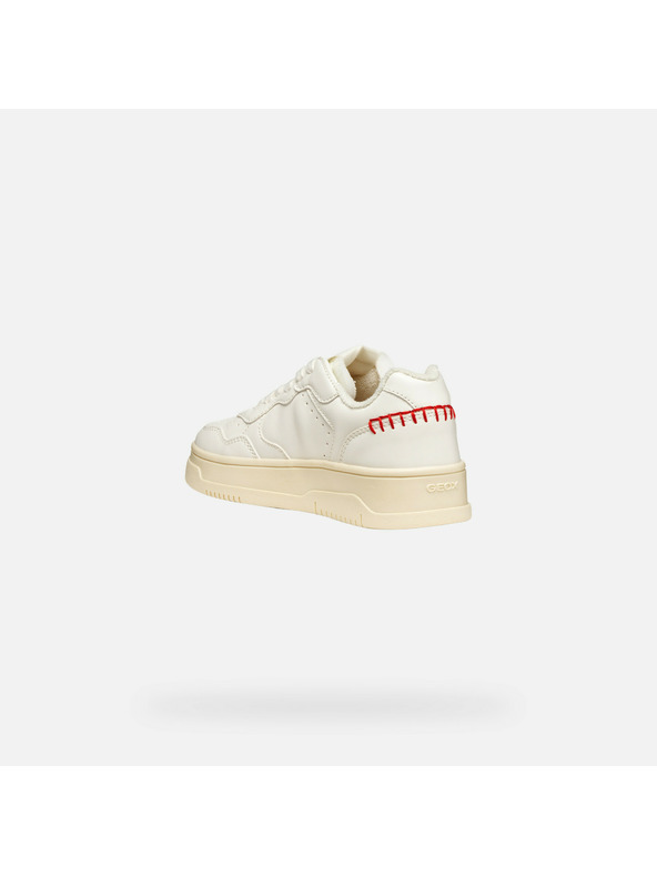 Geox Cremefarbene Geox Lestrella Mädchen Sneaker