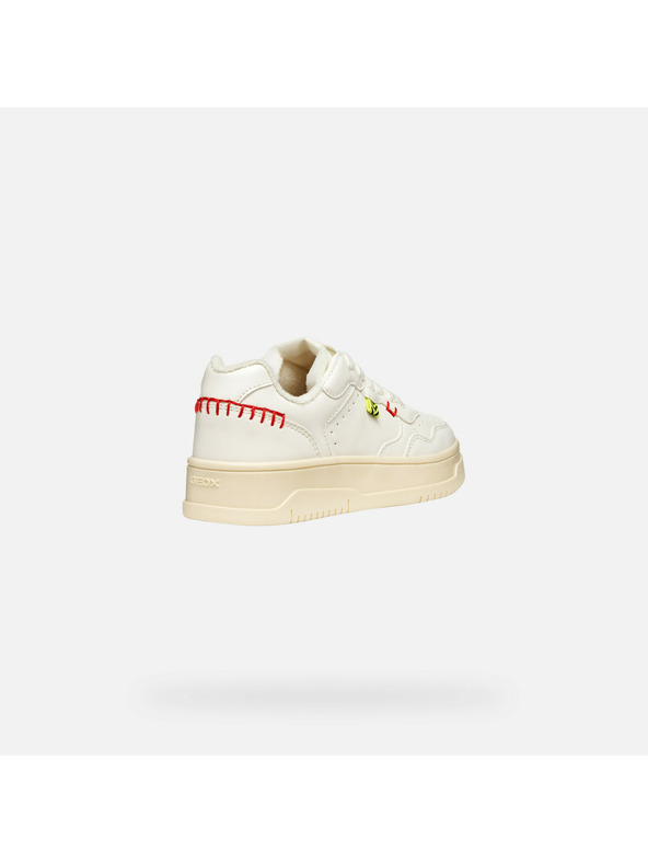Geox Cremefarbene Geox Lestrella Mädchen Sneaker