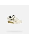 Geox Cremefarbene Geox Ciberdron Mädchen Sneaker