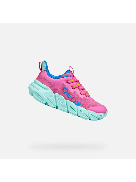 Geox Rosa Geox Flexyper Mädchen Sneaker