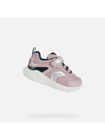Geox Rosa Mädchen Geox Sprintye Turnschuhe