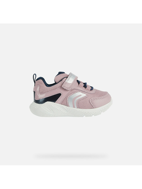 Geox Rosa Mädchen Geox Sprintye Turnschuhe