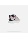Geox Rosa Mädchen Geox Sprintye Turnschuhe