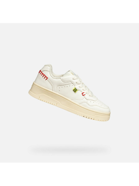 Geox Cremefarbene Geox Lestrella Mädchen Sneaker