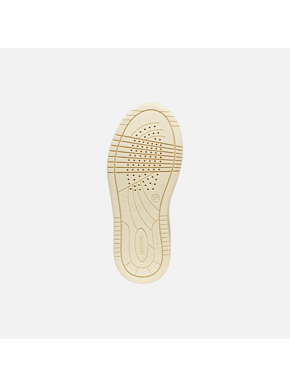 Geox Cremefarbene Geox Lestrella Mädchen Sneaker