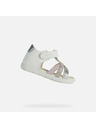 Geox Weiße Geox Alul Mädchensandalen
