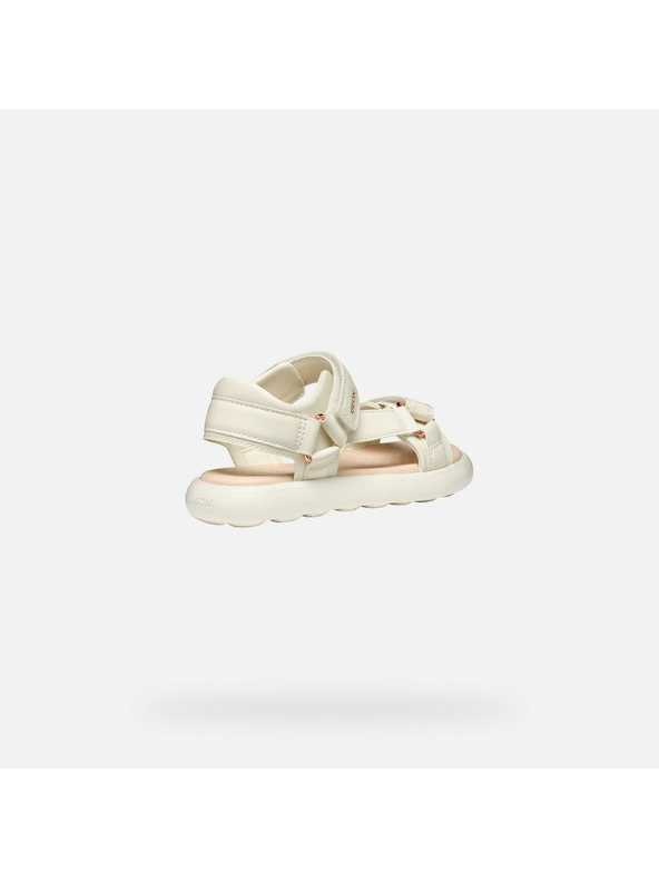 Geox Cremefarbene Geox Puffypop Sandalen für Mädchen