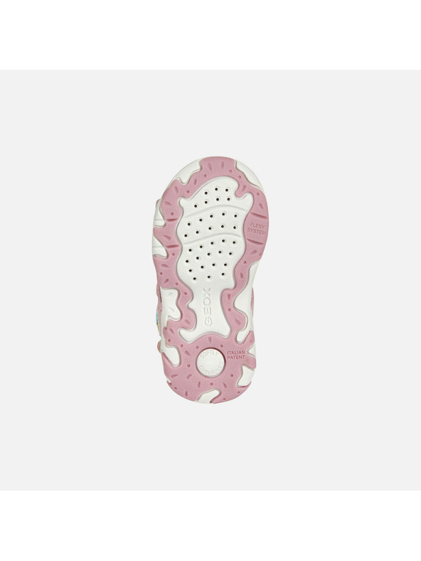 Geox Rosafarbene Geox Flaffee Mädchensandalen