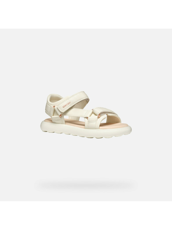 Geox Cremefarbene Geox Puffypop Sandalen für Mädchen