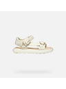 Geox Cremefarbene Geox Puffypop Sandalen für Mädchen