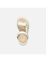 Geox Cremefarbene Geox Puffypop Sandalen für Mädchen