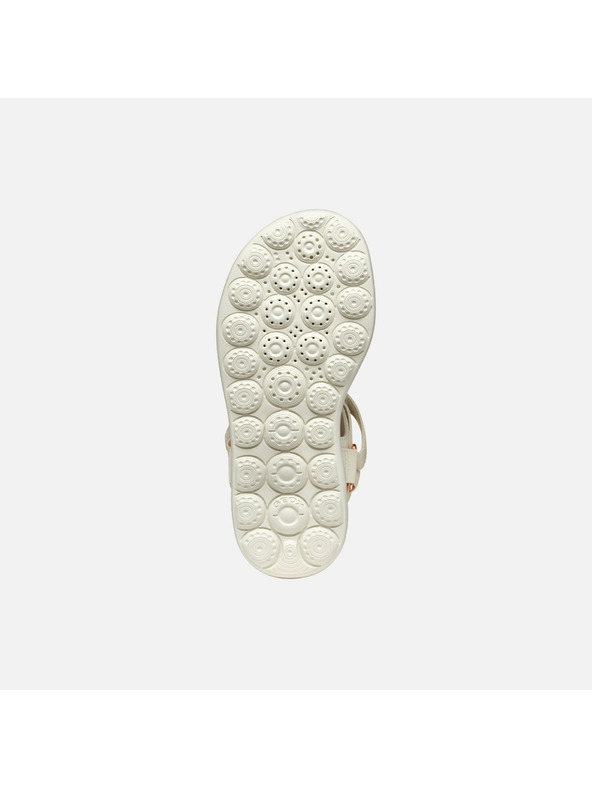 Geox Cremefarbene Geox Puffypop Sandalen für Mädchen