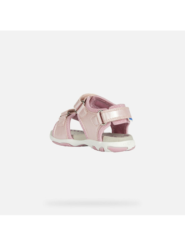 Geox Rosafarbene Geox Flaffee Mädchensandalen