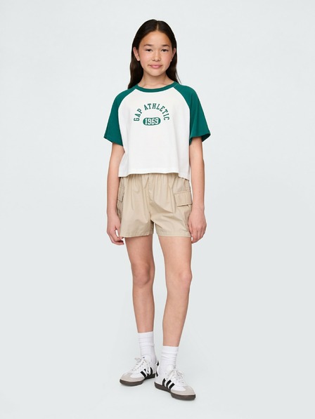 GAP Mädchen-Cargo-Shorts aus Popeline GAP
