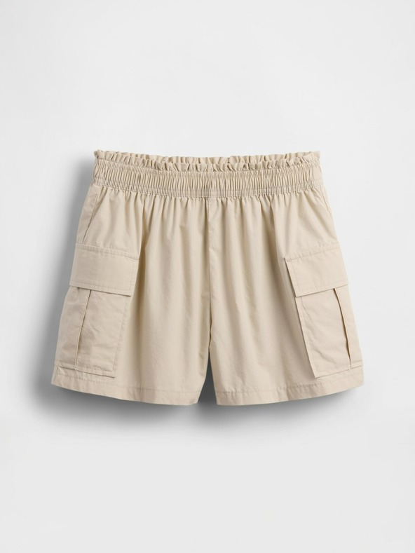 GAP Mädchen-Cargo-Shorts aus Popeline GAP