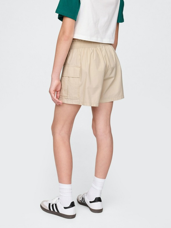 GAP Mädchen-Cargo-Shorts aus Popeline GAP