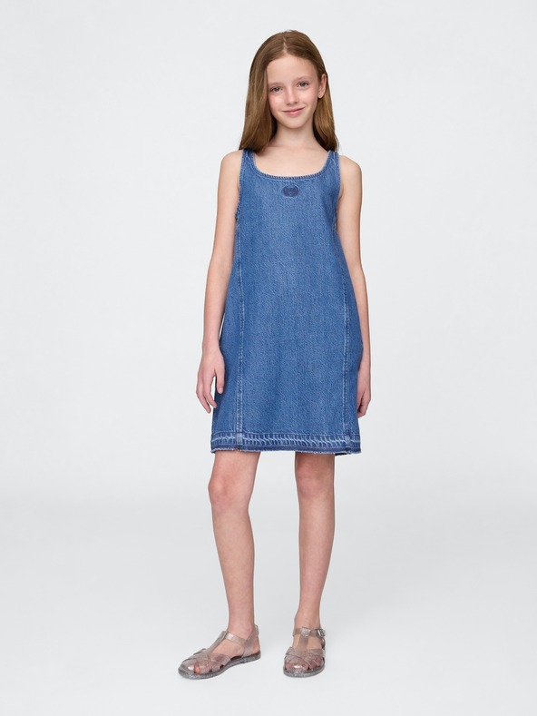 GAP Mädchen-Jeanskleid UltraSoft Americana GAP