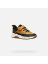 Geox Hellbraune Jungen-Sneaker Geox Flexyper Plus