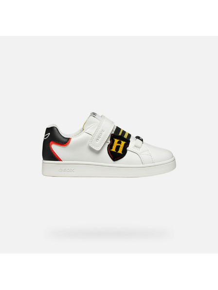 Geox Weiße Geox Eclyper Turnschuhe für Jungen
