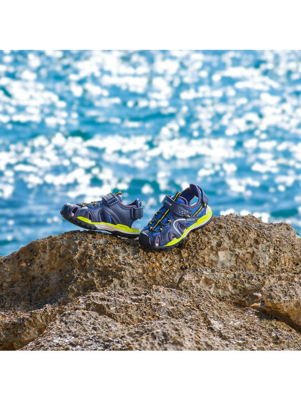 Geox Blaue Jungen-Sandalen Geox Borealis