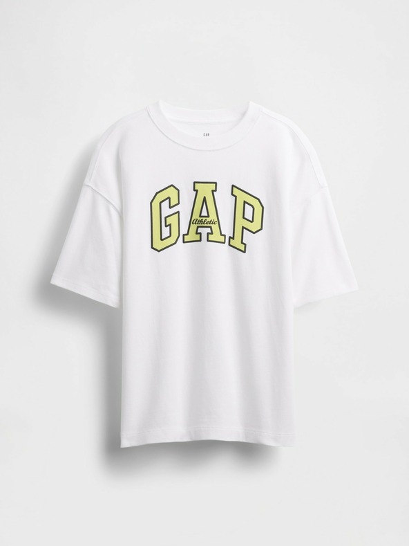 GAP Jungen-Oversize-T-Shirt Heavyweight Athletic Logo GAP