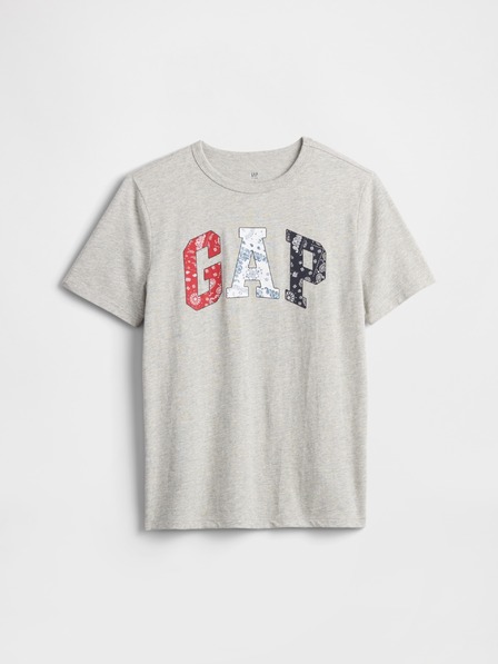 GAP Jungen-T-Shirt mit Americana-Logo GAP