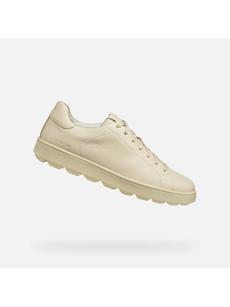 Geox Cremefarbene Herren-Sneaker Geox Spherica ECUB-1
