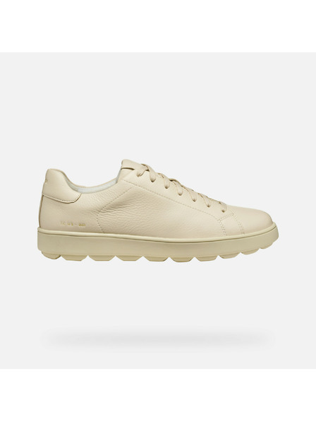 Geox Cremefarbene Herren-Sneaker Geox Spherica ECUB-1