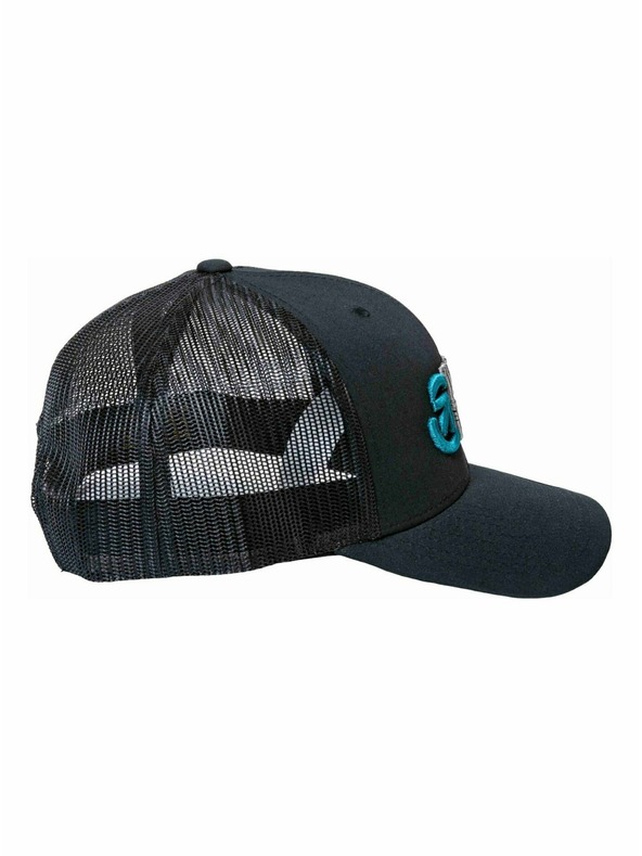 Meatfly Meatfly Basecap Setty Trucker Petrol / Schwarz | Schwarz | Größe