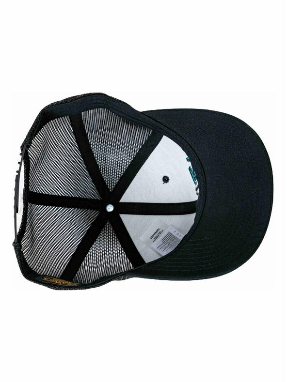 Meatfly Meatfly Basecap Setty Trucker Petrol / Schwarz | Schwarz | Größe