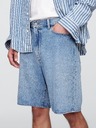GAP Herren-Loose-Jeansshorts SuperSoft GAP