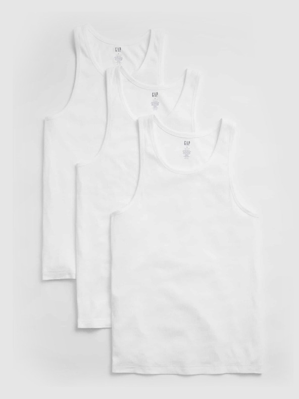 GAP Herren Baumwoll-Tanktops, 3er-Pack GAP