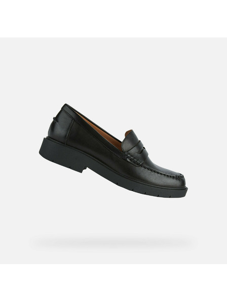 Geox Schwarze Damen-Mokassins Geox Spherica EC-1