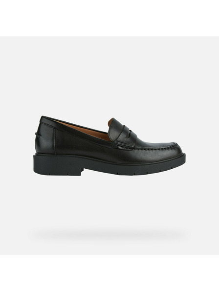 Geox Schwarze Damen-Mokassins Geox Spherica EC-1