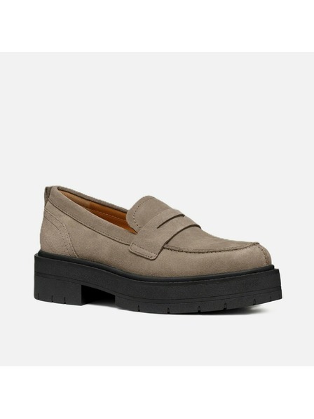 Geox Beige Damen-Mokassins Geox Spherica