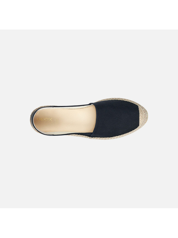 Geox Schwarze Damen-Slipper Geox Lampedusa C