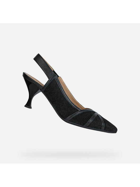 Geox Schwarze Damen-Pumps Geox Elisangel Mid